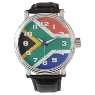 Montre Drapeau de l'Afrique du Sud