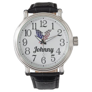 Montre Drapeau de l'aigle de Johnny