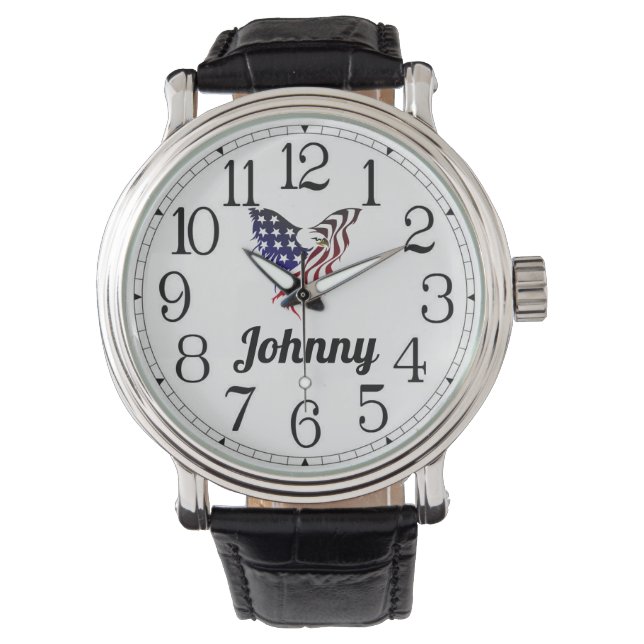 Montre Drapeau de l'aigle de Johnny (devant)
