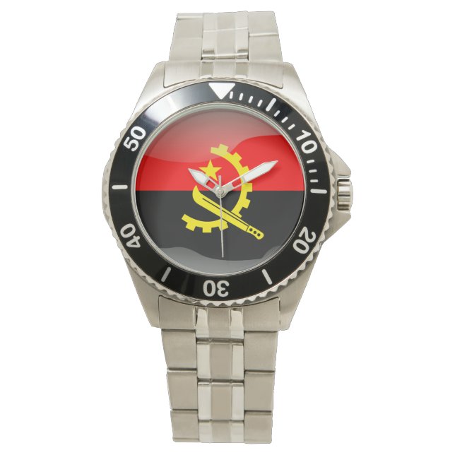 Montre Drapeau de l'Angola (devant)