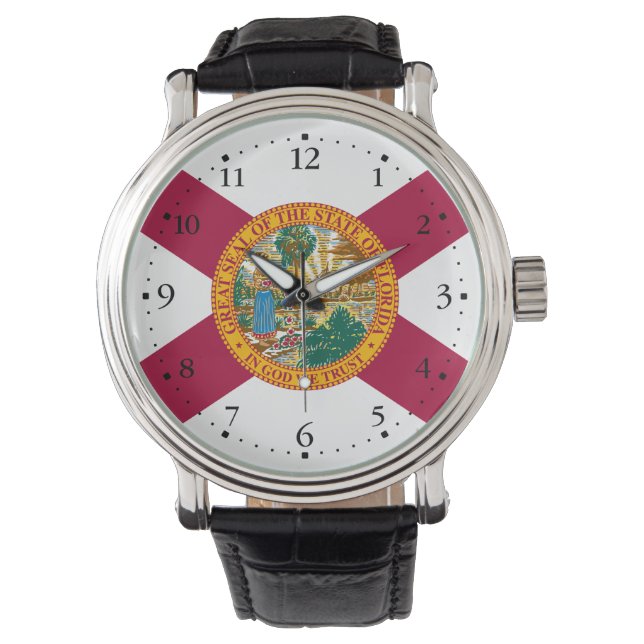 Montre Drapeau de l'État de Floride (devant)