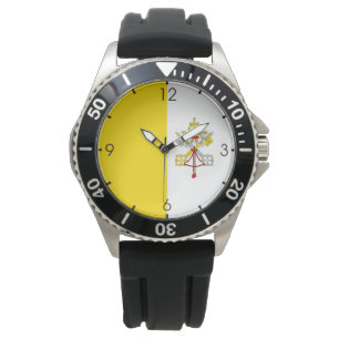 Montre Drapeau de l'État de la Cité du Vatican