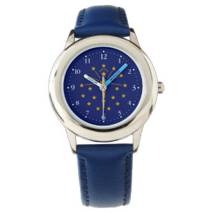 Montre Drapeau de l'État de l'Indiana