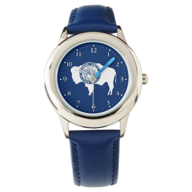 Montre Drapeau de l'État du Wyoming (devant)