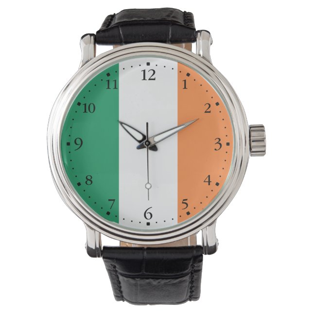Montre Drapeau de l'Irlande (devant)