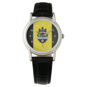Montre Drapeau de Pittsburgh, Pennsylvanie Watch