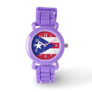 Montre Drapeau de Porto Rico