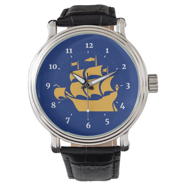 Montre Drapeau de Québec (devant)