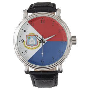 Montre Drapeau de Saint-Martin