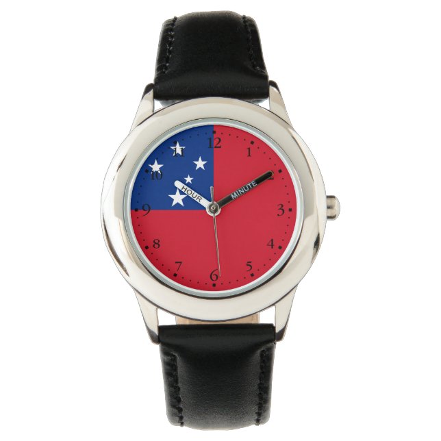 Montre Drapeau de Samoa (devant)