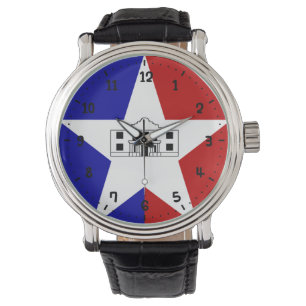 Montre Drapeau de San Antonio, Texas Watch