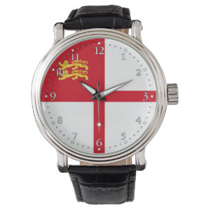 Montre Drapeau de Sercq