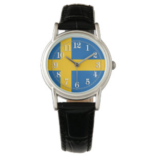Montre Drapeau de Suède