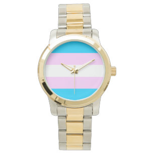 Montre Drapeau de transsexuel