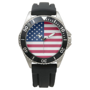 Montre Drapeau des États-Unis d'Amérique