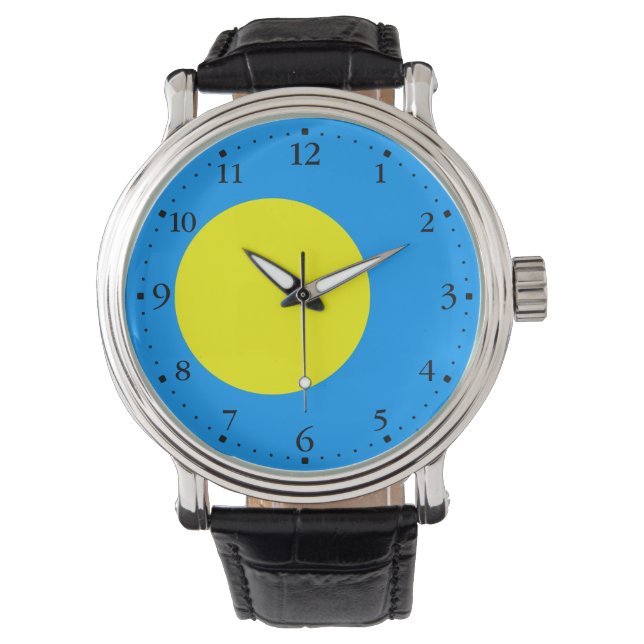 Montre Drapeau des Palaos (devant)