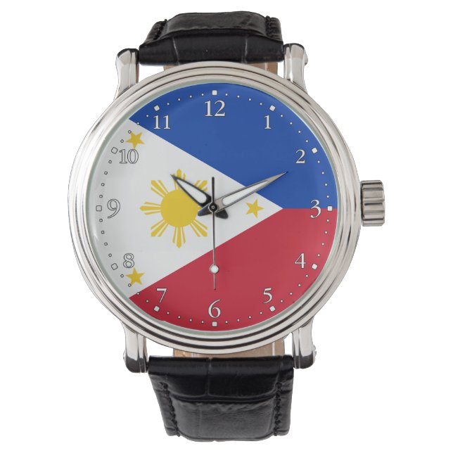 Montre Drapeau des Philippines (devant)