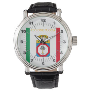 Montre Drapeau des Pouilles (Italie)