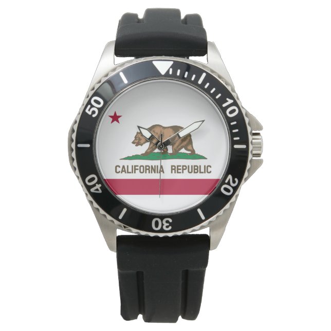 Montre Drapeau d'État de Californie (devant)