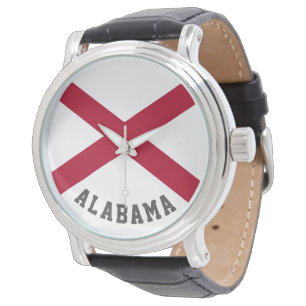 Montre Drapeau d'État de l'Alabama