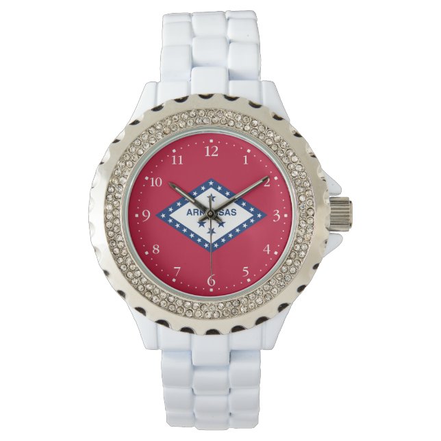 Montre Drapeau d'État de l'Arkansas (devant)