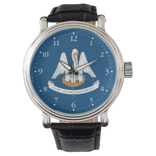 Montre Drapeau d'État de Louisiane
