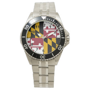 Montre Drapeau d'état du Maryland