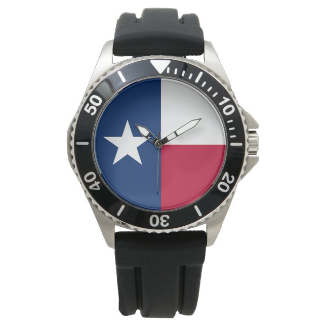 Montre Drapeau d'État texan (Texas) (devant)