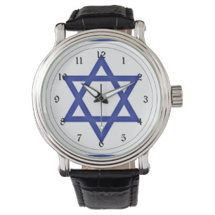 Montre Drapeau d'Israël