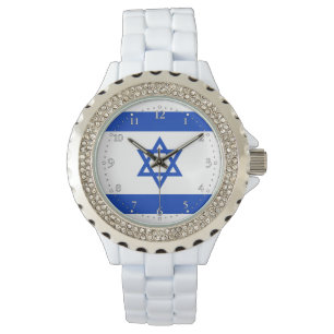 Montre Drapeau d'Israël
