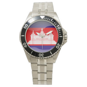 Montre Drapeau du Cambodge
