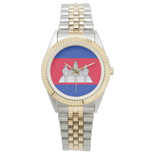 Montre Drapeau du Cambodge