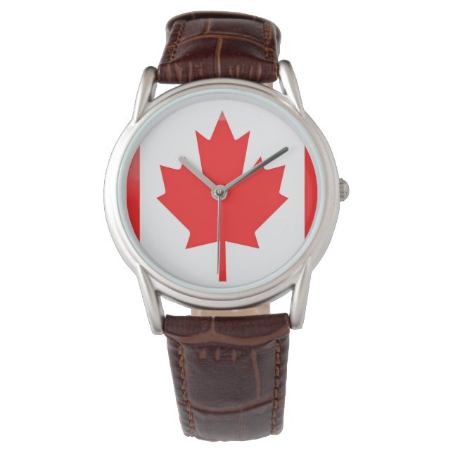 Montre Drapeau du Canada (devant)