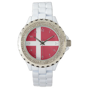 Montre Drapeau du Danemark