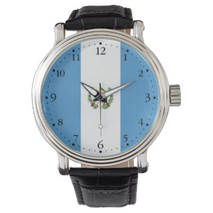 Montre Drapeau du Guatemala