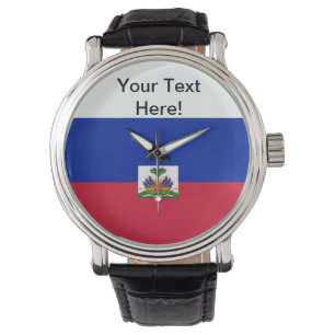 Montre Drapeau du Haïti