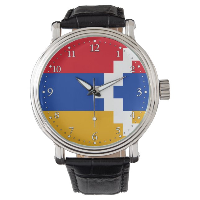 Montre Drapeau du Haut-Karabakh (devant)