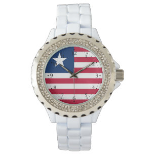 Montre Drapeau du Liberia