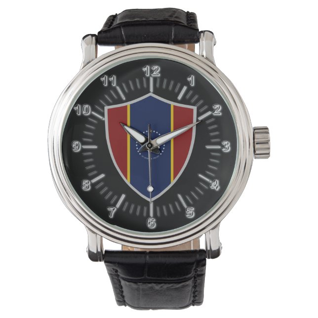Montre Drapeau du Mississippi (devant)