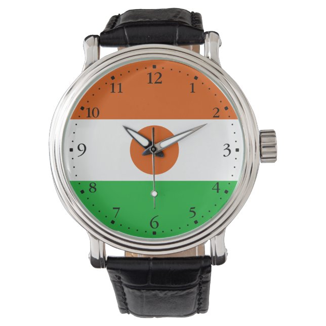 Montre Drapeau du Niger (devant)