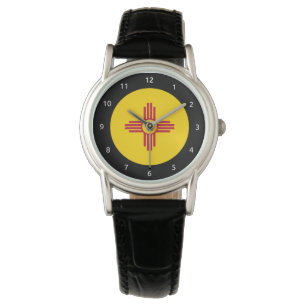 Montre Drapeau du Nouveau Mexique, drapeau de l'État amér