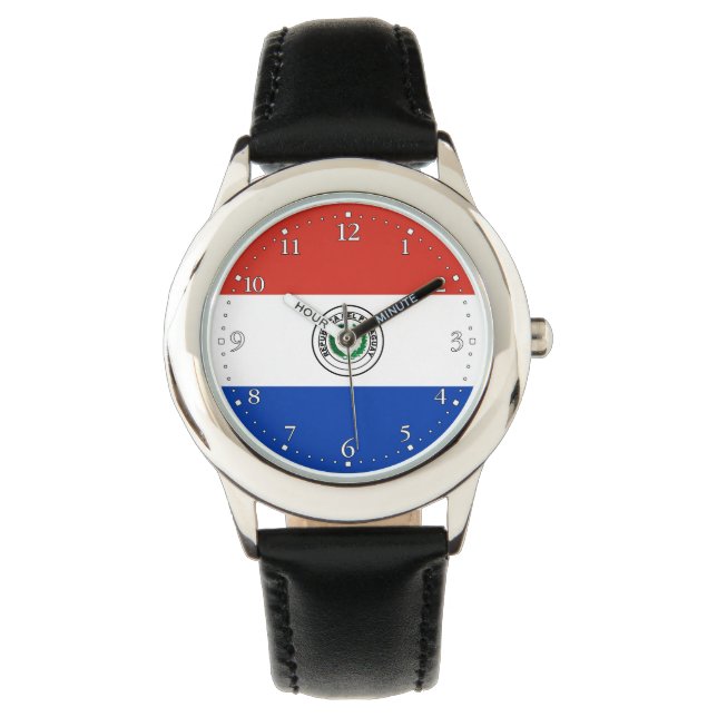 Montre Drapeau du Paraguay (devant)