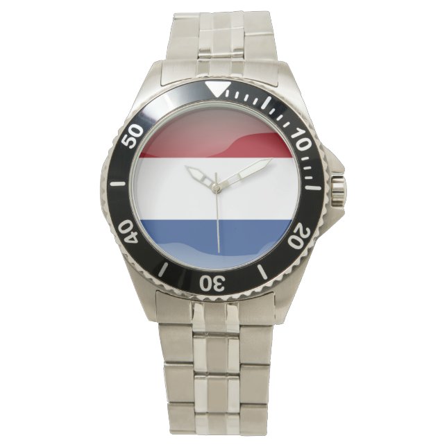 Montre Drapeau du Pays-Bas (devant)