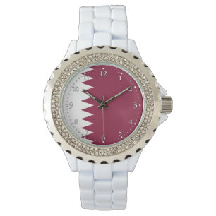 Montre Drapeau du Qatar