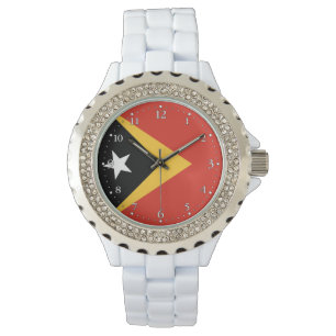 Montre Drapeau du Timor oriental