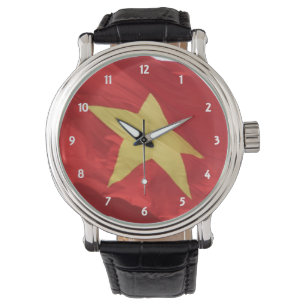 Montre drapeau du Vietnam