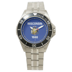 Montre Drapeau du Wisconsin