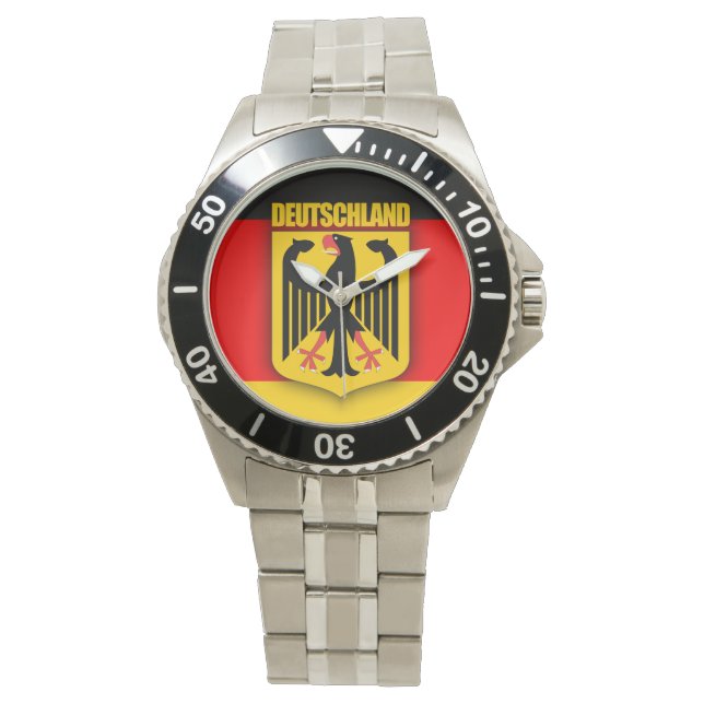 Montre Drapeau et armoiries de Deutschland (devant)