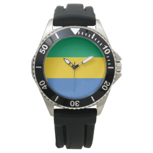 Montre Drapeau gabonais (Gabon)