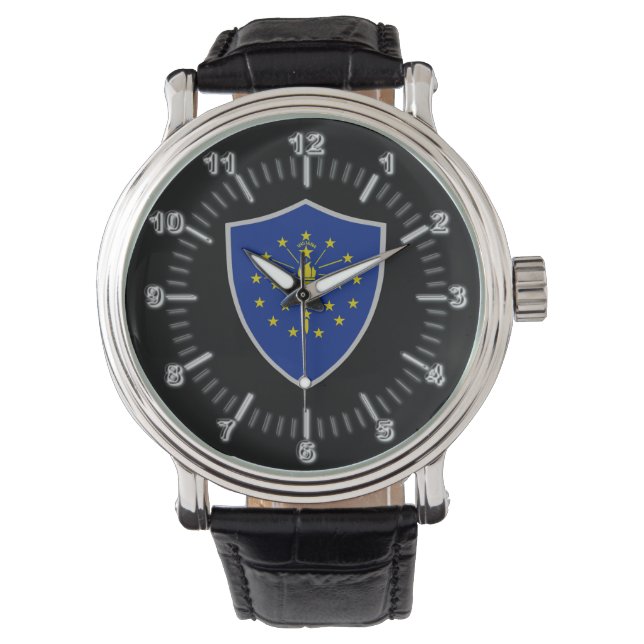 Montre Drapeau Indiana (devant)